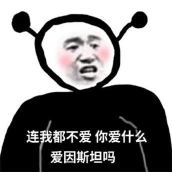 连我都不爱你爱什么爱因斯坦吗