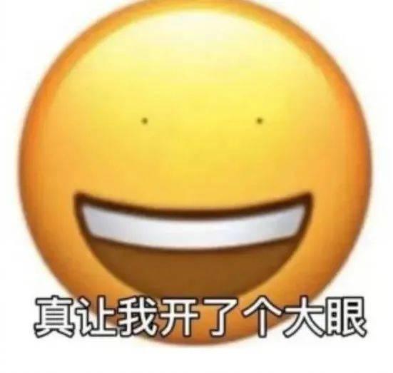 真让我开了个大眼